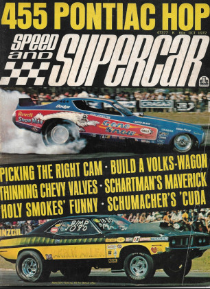 SPEED & SUPERCAR 1972 OCT - VALVES, SCHUMACHER'S CUDA, 455 PONTIAC, CAMS